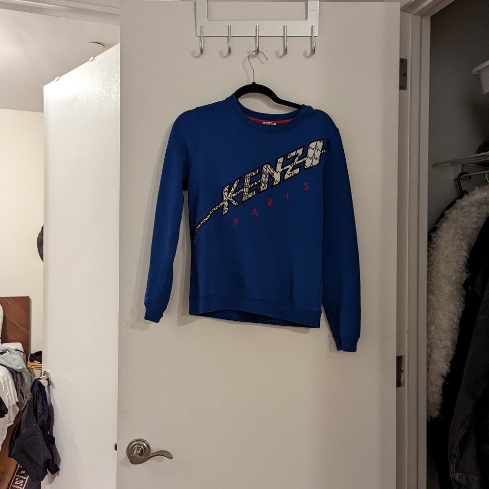 Kenzo blue sweatshirt size M